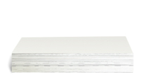 Stationery Printing - 350GSM CARD A stack of 350gsm card used for stationer printing